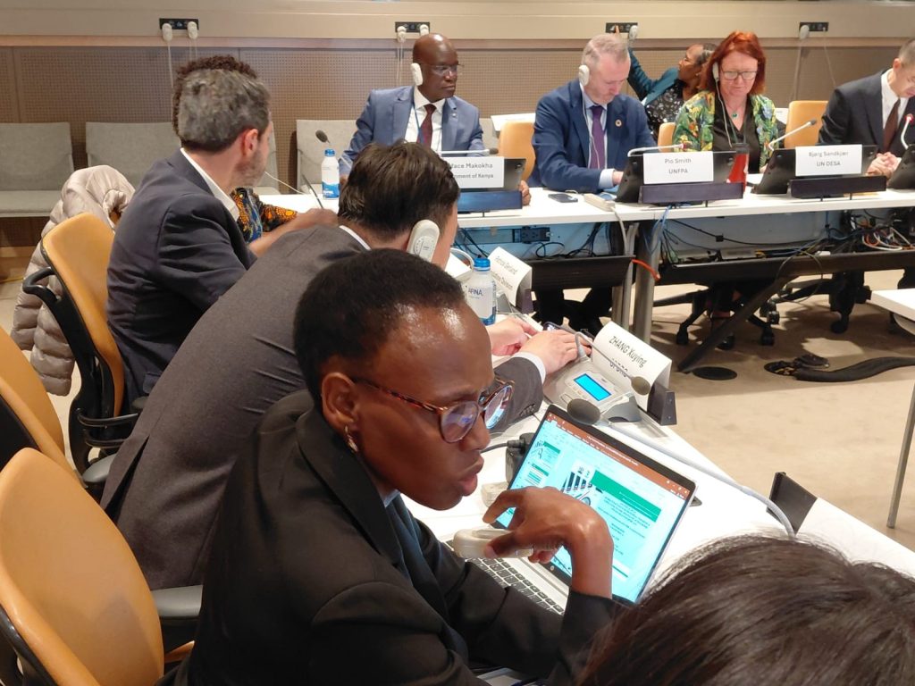 A section of the participants hosted by Kenya during the high level side event.